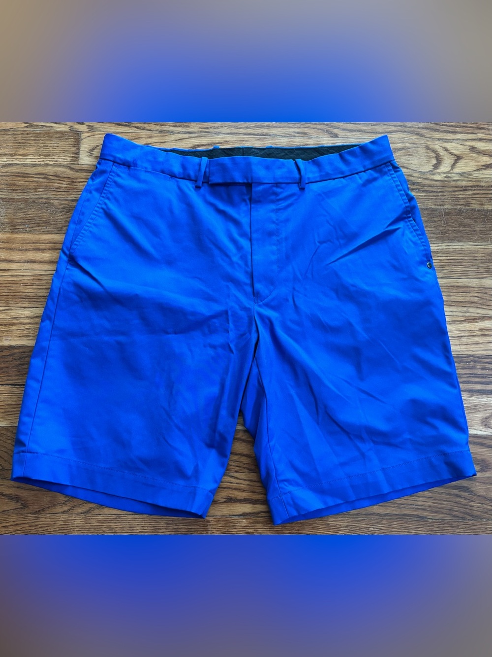 RLX Ralph Lauren Golf Shorts Mens 35 Royal Blue Performance Stretch